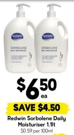Drakes Redwin Sorbolene Daily Moisturiser offer