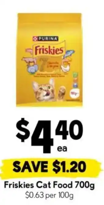 Drakes Friskies Cat Food offer