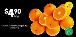 Drakes South Australian Oranges offer
