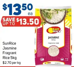 Foodland SunRice Jasmine Fragrant Rice offer