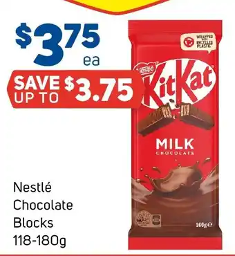 Foodland Nestlé Chocolate Blocks offer