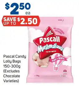 Foodland Pascal Candy Lolly Bags offer