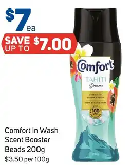Foodland Comfort In Wash Scent Booster Beads offer