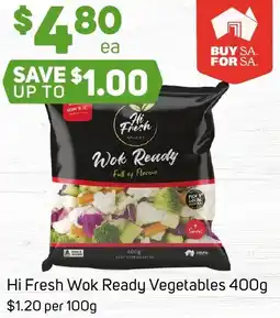 Foodland Hi Fresh Wok Ready Vegetables offer
