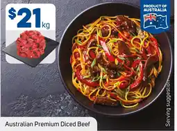 Foodland Australian Premium Diced Beef offer