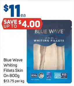 Foodland Blue Wave Whiting Fillets Skin On offer
