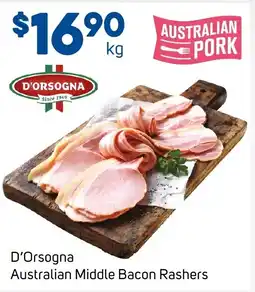 Foodland D Orsogna Australian Middle Bacon Rashers offer