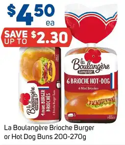Foodland La Boulangère Brioche Burger or Hot Dog Buns offer