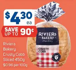 Foodland Riviera Bakery Crusty Cobb Sliced offer