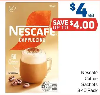 Foodland Nescafé Coffee Sachets offer