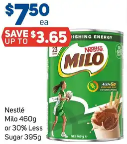 Foodland Nestlé Milo or 30% Less Sugar offer