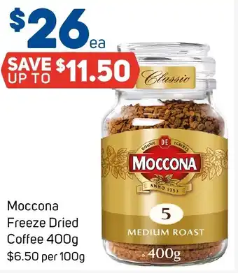 Foodland Moccona Freeze Dried Coffee offer