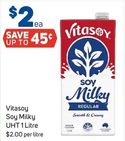 Foodland Vitasoy soy milky uht offer