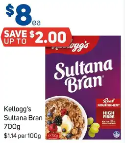 Foodland Kelloggs Sultana Bran offer