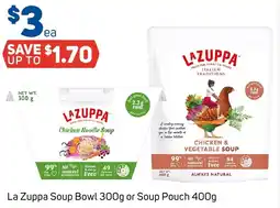 Foodland La Zuppa Soup Bowl or Soup Pouch offer