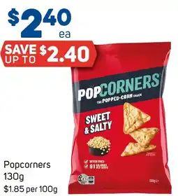 Foodland Popcorners offer