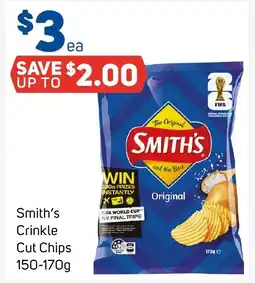 Foodland Smiths Crinkle Cut Chips offer