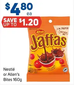 Foodland Nestlé or Allens Bites offer