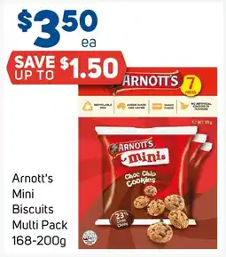 Foodland Arnotts Mini Biscuits Multi Pack offer