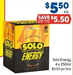 Foodland Solo Energy offer