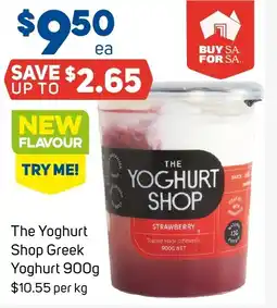 Foodland Yogh The Yoghurt Shop Greek Yoghurt offer