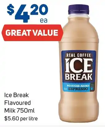 Foodland Ice Break Flavoured Milk offer