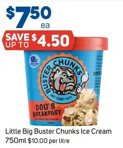 Foodland Little Big Buster Chunks Ice Cream offer