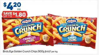Foodland Birds Eye Golden Crunch Chips offer