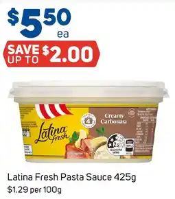 Foodland Latina Fresh Pasta Sauce offer