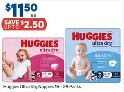 Foodland Huggies Ultra Dry Nappies offer