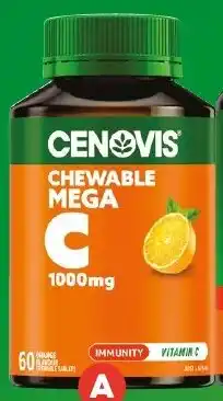 Foodland Cenovis Chewable Mega C offer