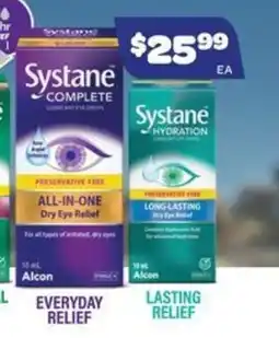 Health Save Systane everyday relief or lasting relief offer
