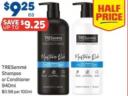 Foodland TRESemmé Shampoo or Conditioner offer
