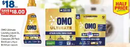 Foodland OMO Ultimate Laundry Liquid, Powder or Capsules offer