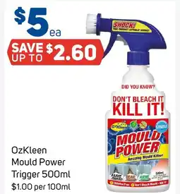 Foodland OzKleen Mould Power Trigger offer