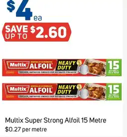 Foodland Multix Super Strong Alfoil offer