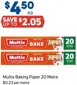 Foodland Multix Baking Paper offer