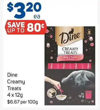 Foodland Dine Creamy Treats offer