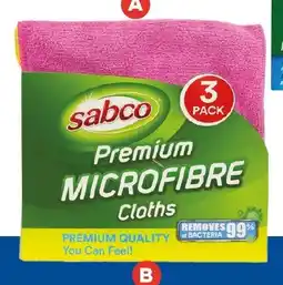 Foodland Sabco Premium Microfibre Cloths offer