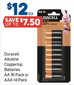 Foodland Duracell Alkaline Coppertop Batteries offer