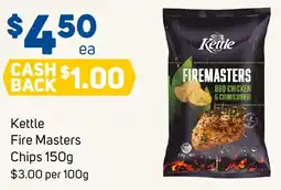 Foodland Kettle Fire Masters Chips offer