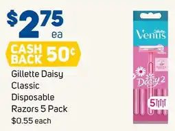 Foodland Gillette Daisy Classic Disposable Razors offer