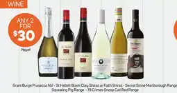 Foodland Secret Stone Marlborough Squealing Pig - 19 Crimes Snoop Cali Red offer