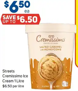 Foodland Streets Cremissimo Ice Cream offer
