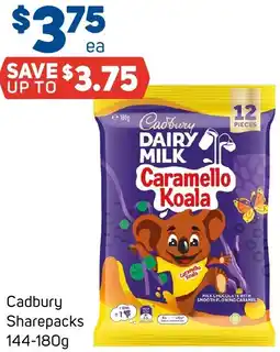 Foodland Cadbury Sharepacks offer