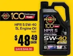 SuperCheap Auto HPR 5 5W-40 5L Engine Oil offer