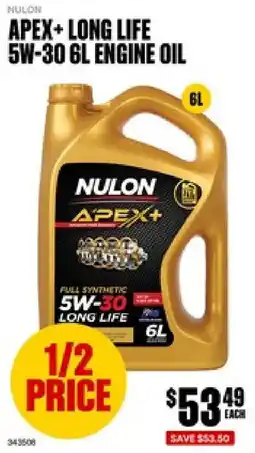 SuperCheap Auto Apex+ long life 5w-30 engine oil offer