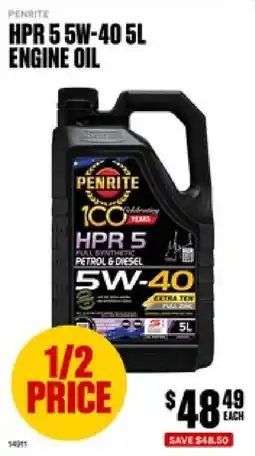SuperCheap Auto Hpr 5 5w-40 engine oil offer