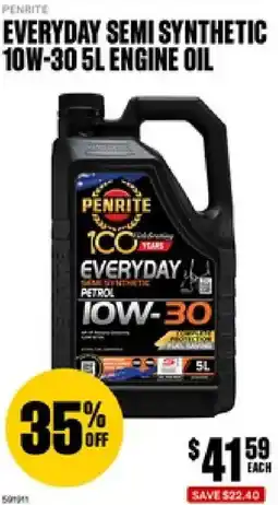 SuperCheap Auto Everyday semi synthetic 10w-30 engine oil offer