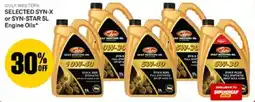 SuperCheap Auto Selected syn-x or syn-star engine oils offer